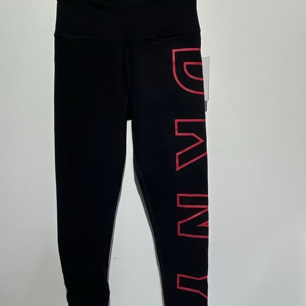 DKNY Sport Women's Black Pull-On High Waist 7/8 Length Tight‎ Leggings Small NWT